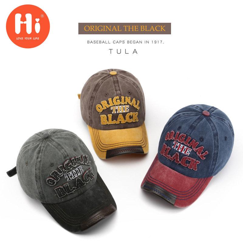 Hi Cap Mode Borduren Baseball Cap Zomer Outdoor Verstelbare Hip Hop Hoeden Bone Snapback Hoed adjustable