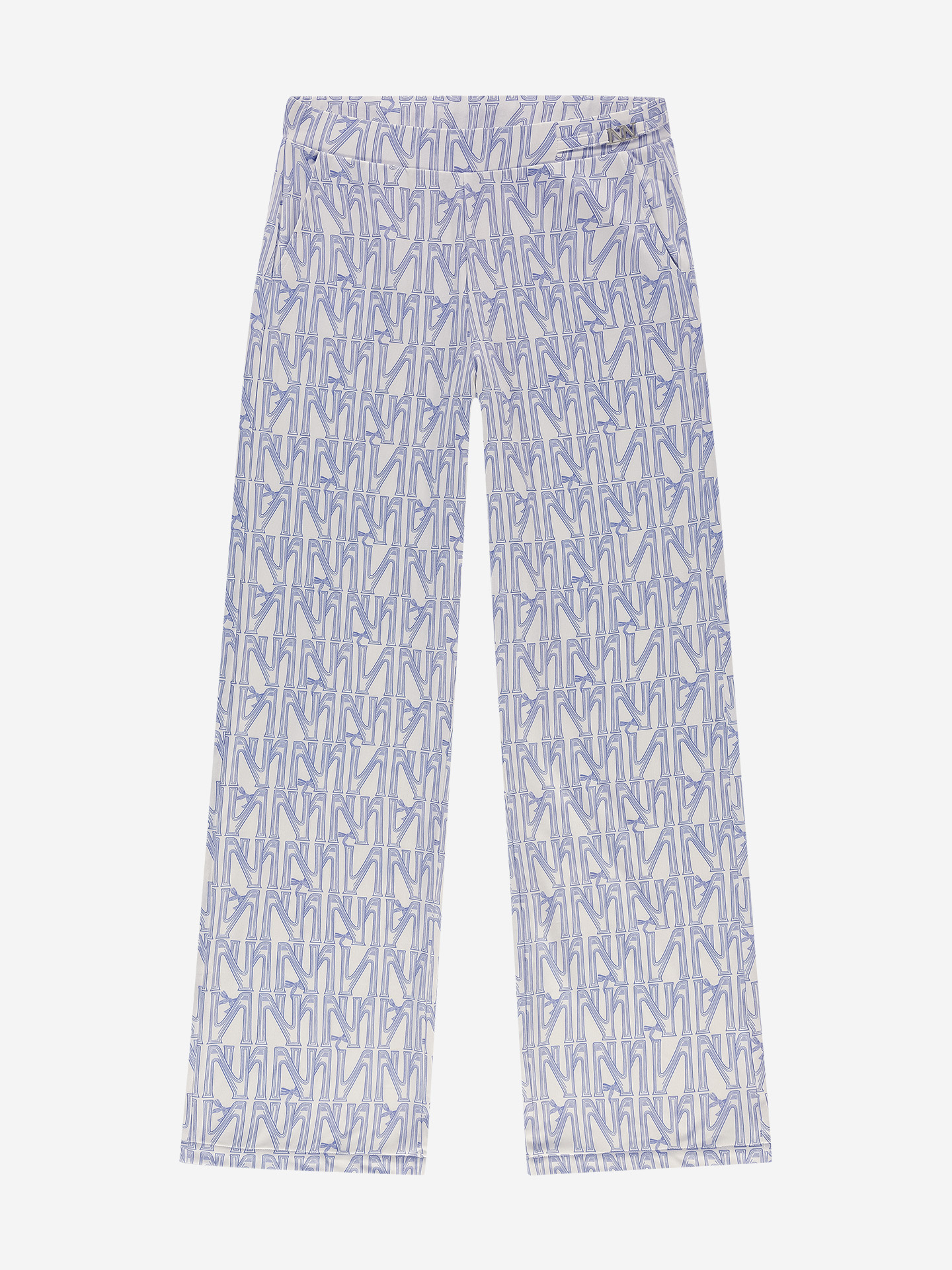 Nik&Nik zomer broek meisjes - neutral, bow - Aalicia
