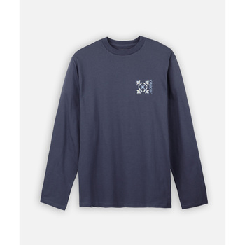 Oxbow T-Shirt Lange Mouw  Biologisch katoenen T-shirt met lange mouwen TILE