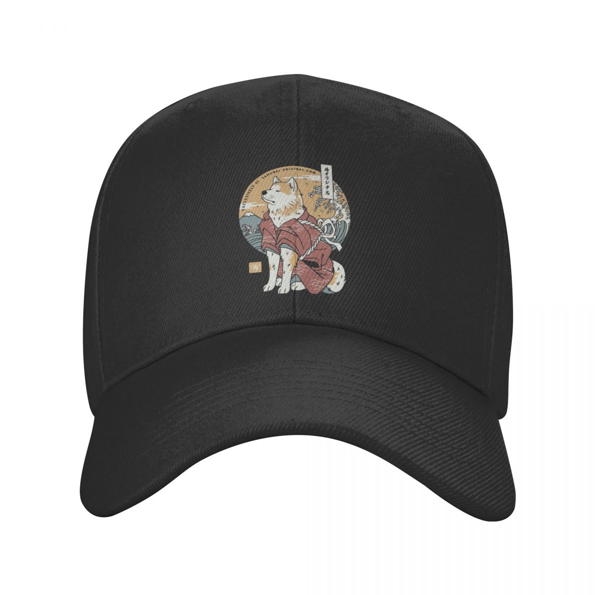 POPI home Mode Unisex Akita Hond Samurai Warrior Baseball Cap Volwassen Verstelbare Vader Hoed Vrouwen Unisex Zomer Snapback Hoeden Adjustable Cap