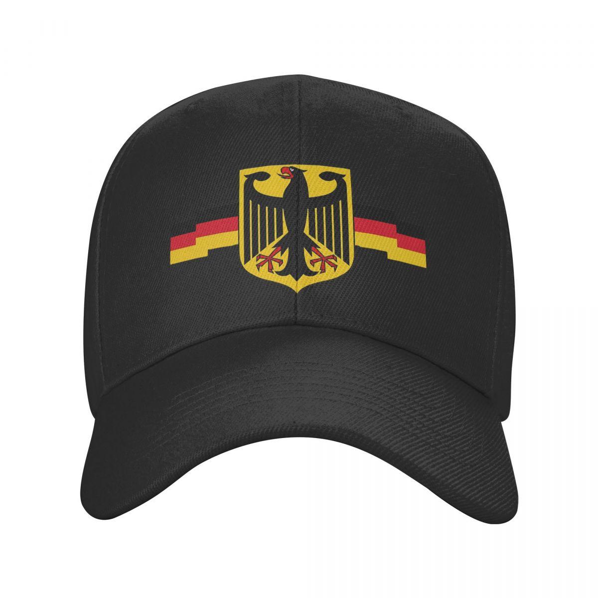 POPI home Duitse Adelaar op Schild Baseball Cap voor Unisex Vrouwen Verstelbare Duitsland Vlag Papa Hoed Zonbescherming Snapback Caps Adjustable Cap