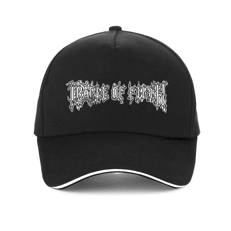 91440118MAC4M03W3Q Cradle of Filth Extreme Metal Band Baseball Cap Vampire Sect Zwart Metal Unisex hoed Casual Zomer klep Snapback Caps Adjustable