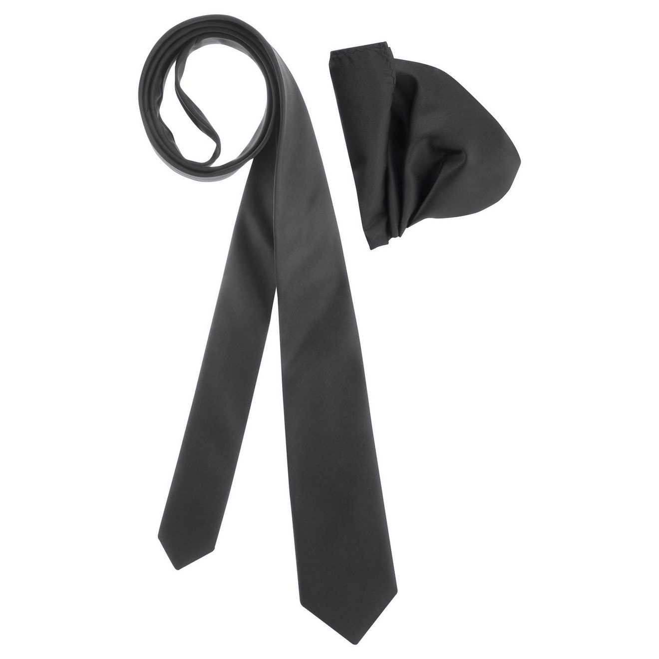 Bruno Banani Stropdas inclusief pochet (set, 2 stuks, Met pochet)