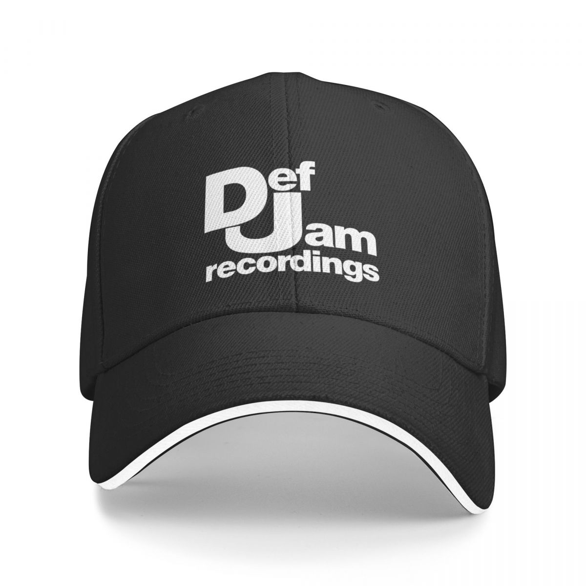 91440605MAC3NXC54W Def Jam Recordings - Hip Hop Label Cap baseball cap nieuw in warme winter Hoed man winter Dames