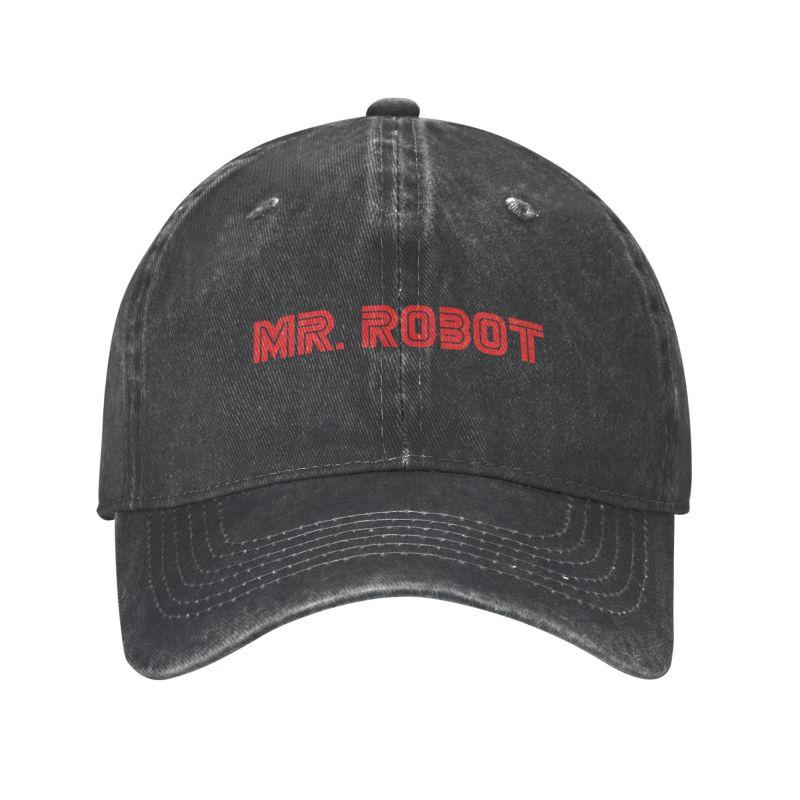 91610103MAC303Y57G Gepersonaliseerde katoenen Mr Robot honkbalpet voor unisex vrouwen verstelbare dad hat streetwear Adult Baseball Cap
