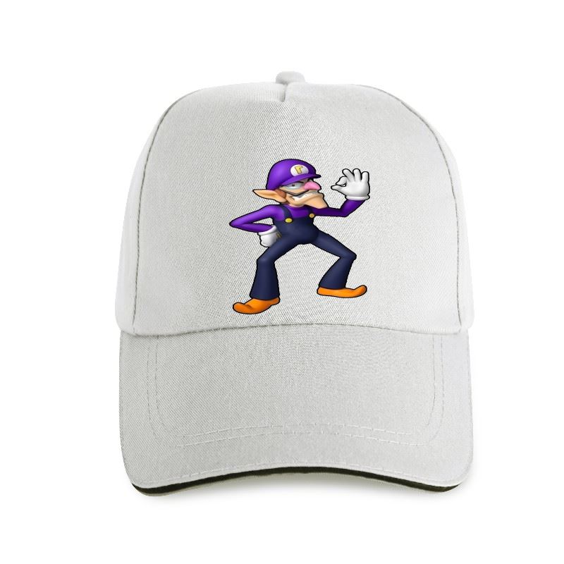 91510107MAC1P63Q47 Nieuwe Unisex'S Waluigi Cartoon Zwarte Goedkope Mode Baseball pet