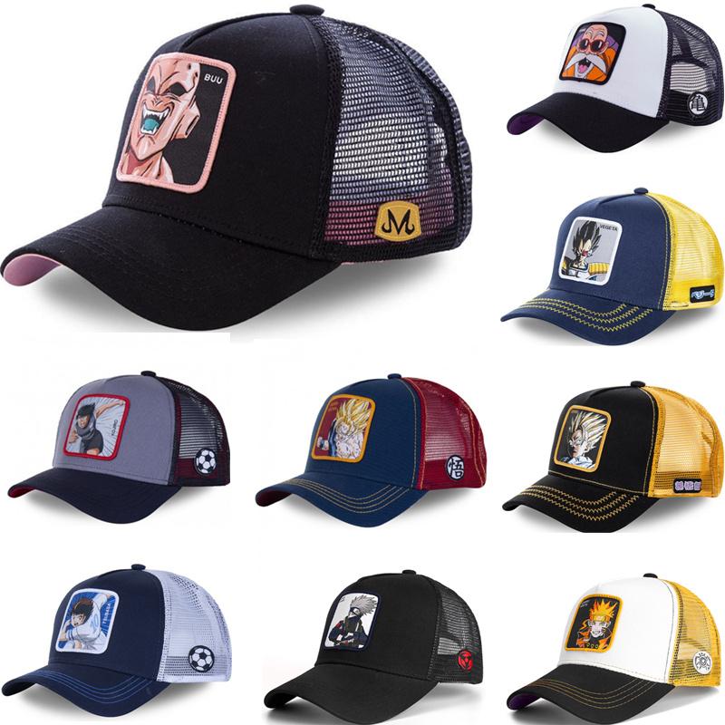 91530112MAC1H7JY0E Nieuw merk Anime Cartoon Stijlen Snapback Cap Katoenen Baseball Cap Unisex Vrouwen Hip Hop Dad Mesh Hat Trucker Dropshipping