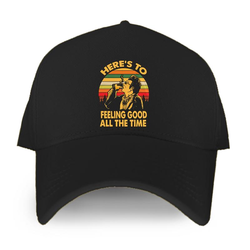 91440605MAC2A9PX9K Hier is om je altijd goed te voelen Kramer Seinfeld Baseball Cap Nieuwe Unisex Dames Caps Mode Hip Hop Hoed Adjustable