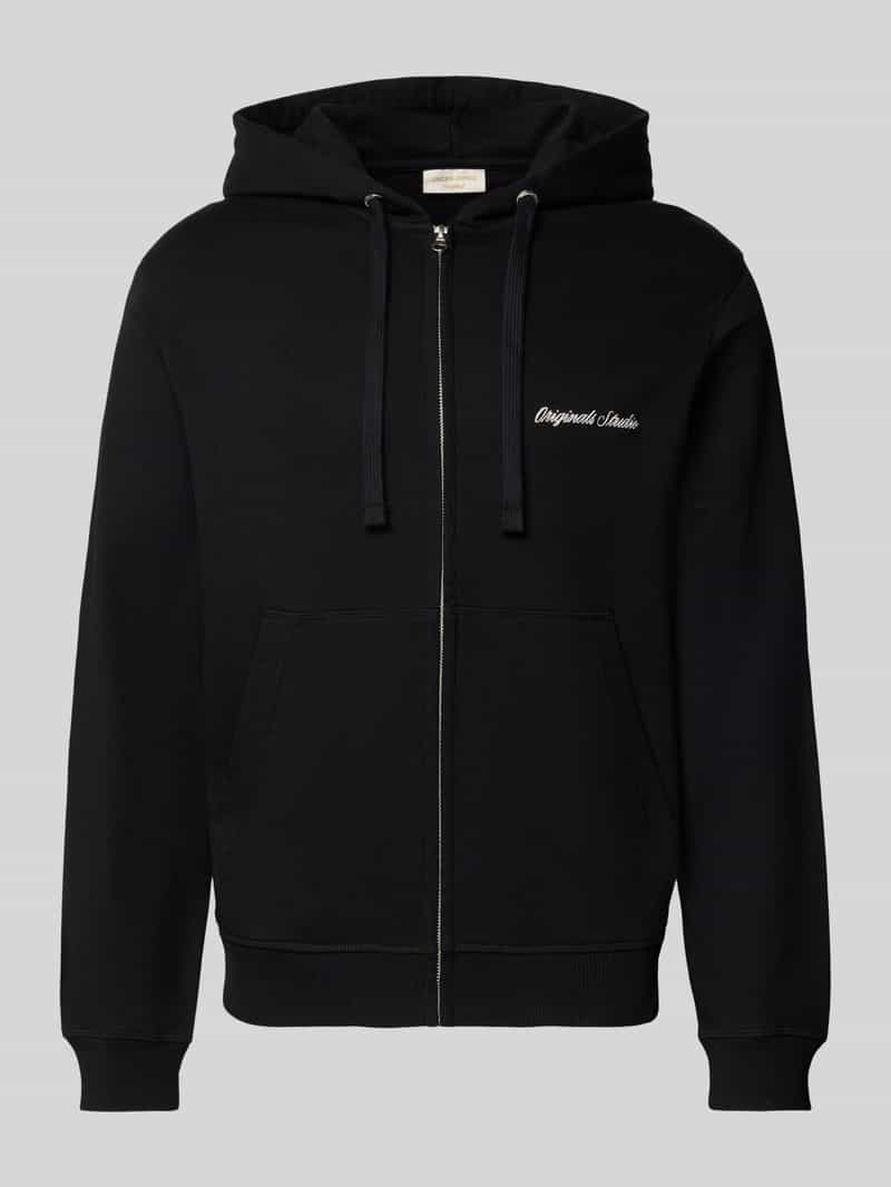 Jack & Jones Hoodie JORNORREBRO EMB SWEAT ZIP HOOD NOOS