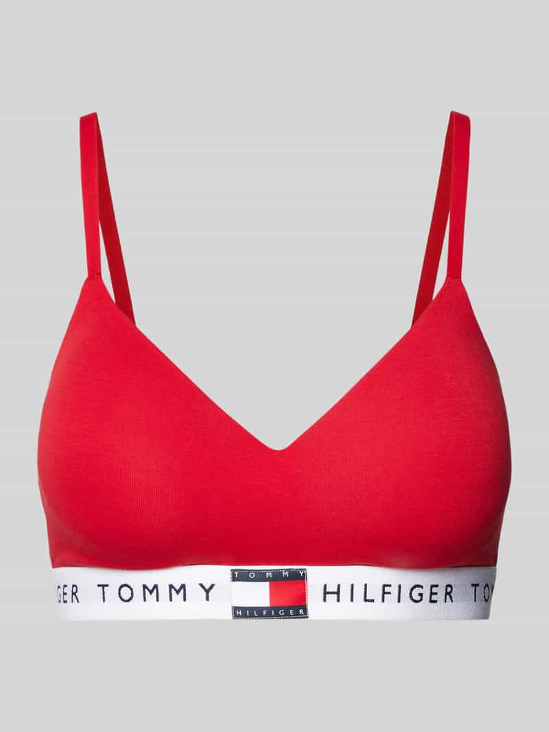Tommy Hilfiger Underwear Bralette-bh BRALETTE LIFT met contrasterende details, met logo-tekst