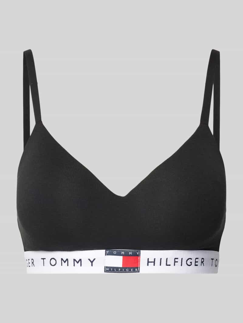 Tommy Hilfiger Underwear Bralette-bh BRALETTE LIFT met contrasterende details, met logo-tekst