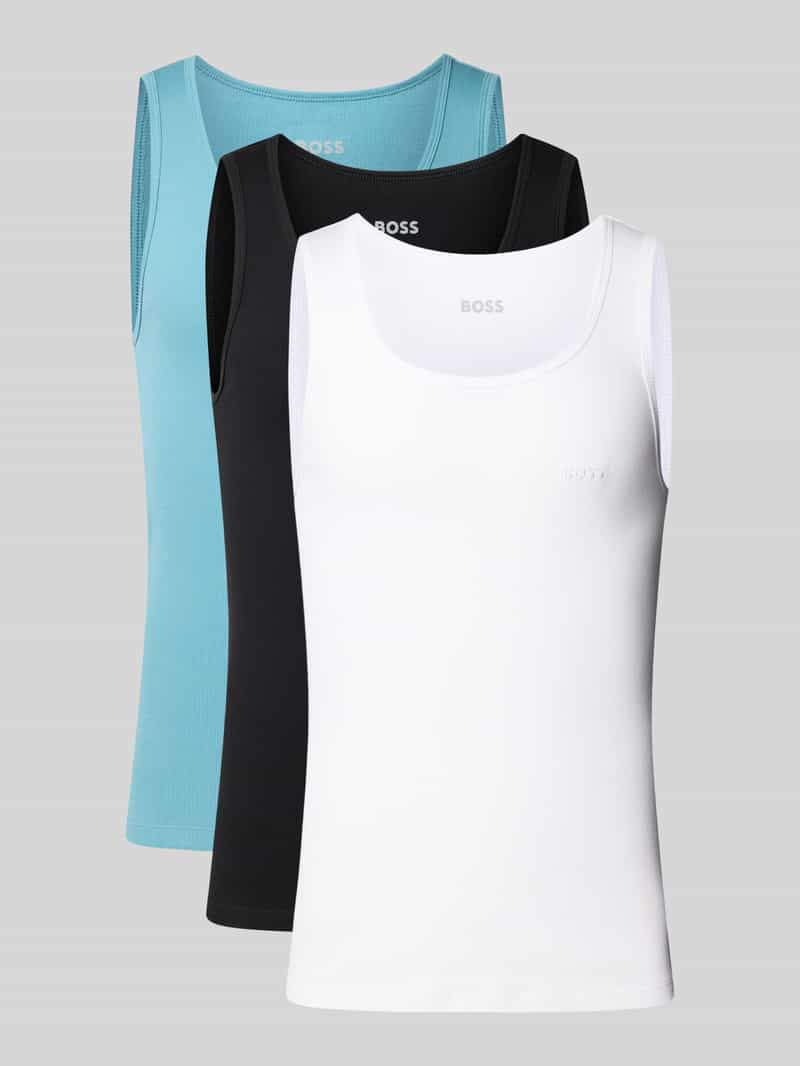 BOSS Tanktop 3P RibClassic  ONE x David Beckham
