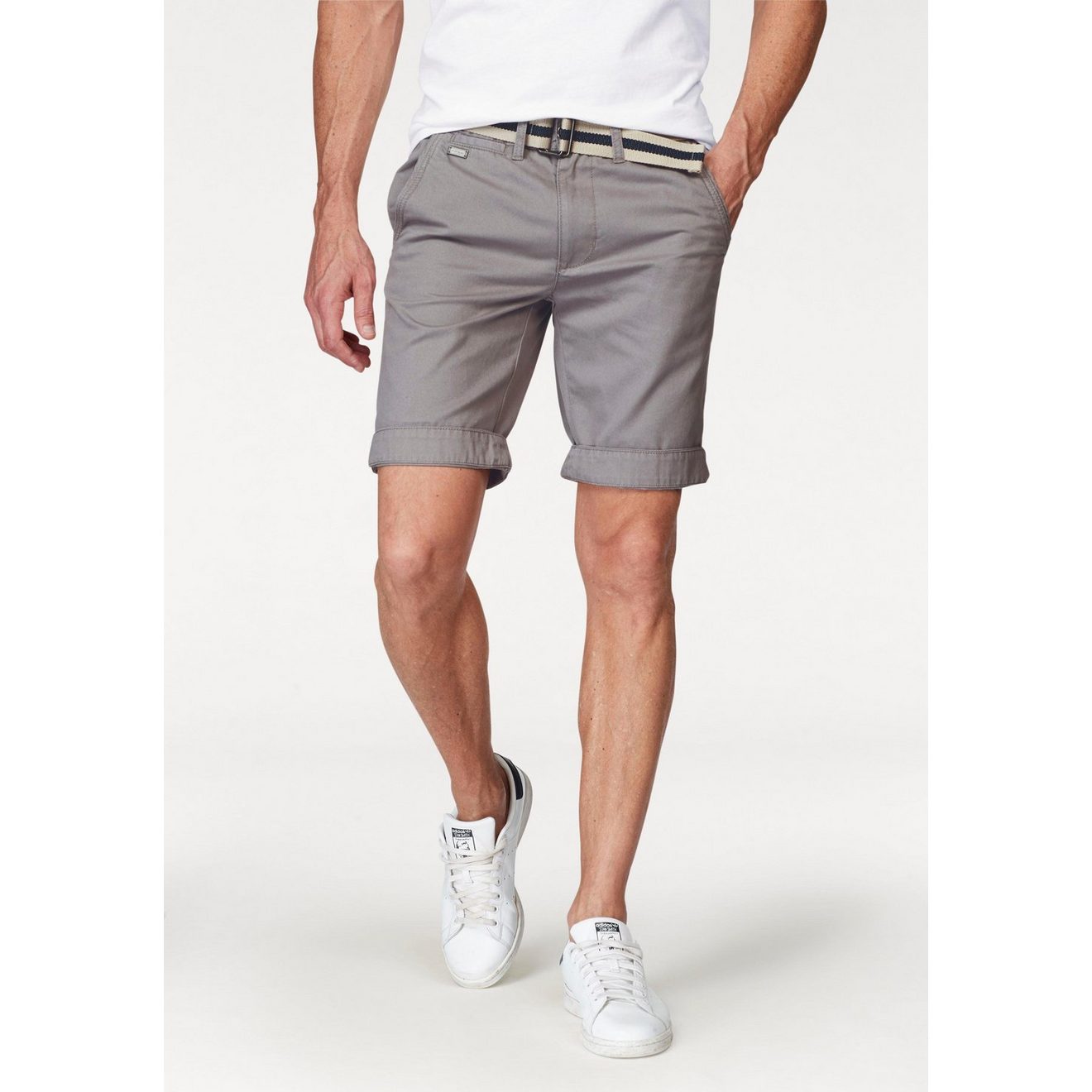 Bruno Banani Chino-short inclusief ceintuur