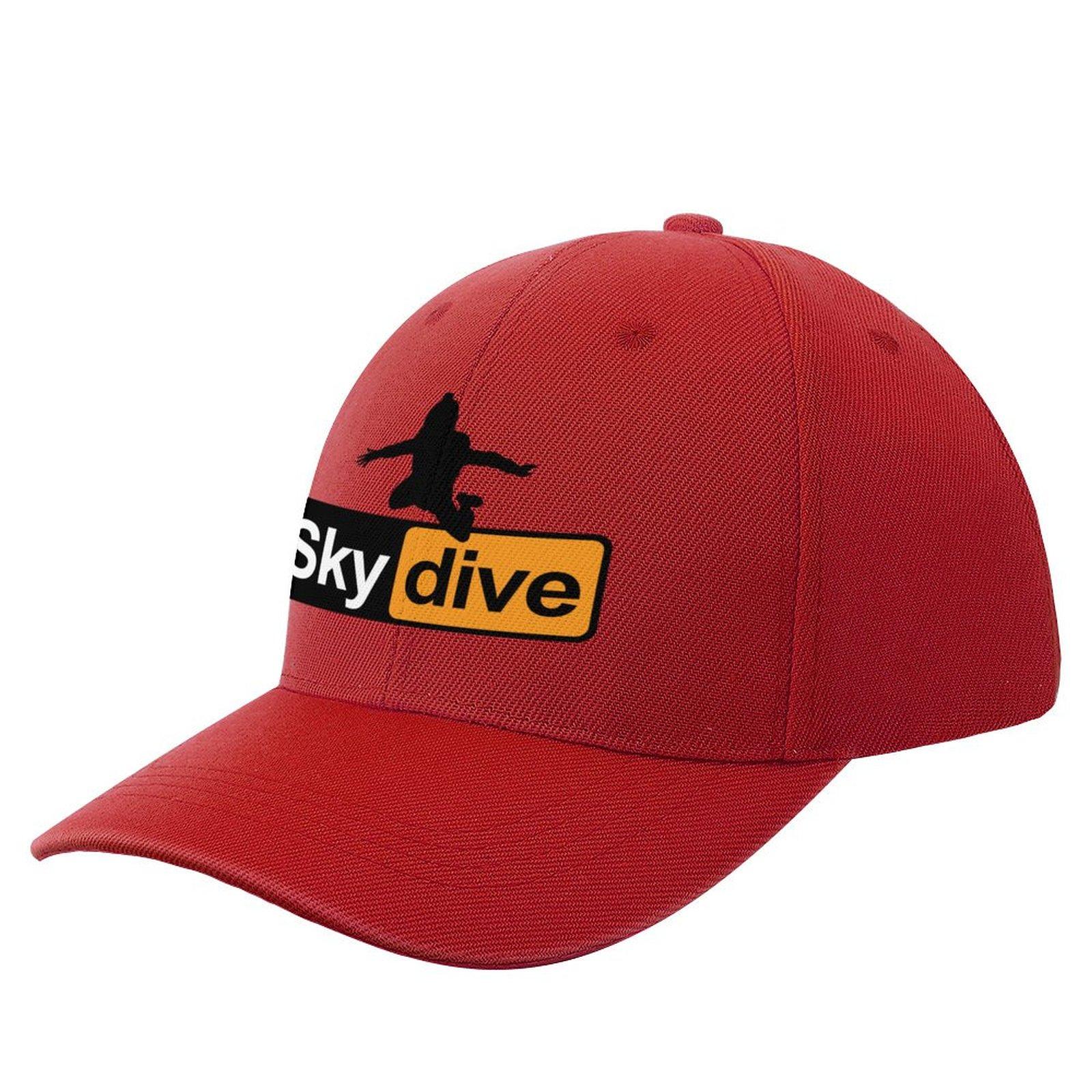 91530103MABXANBX49 Skydive Design - Skydiven - Tracking 2 Hell Baseball Cap Hoeden Baseball Cap verjaardag Kerstmis Hoeden Designer Unisex Hoed Dames