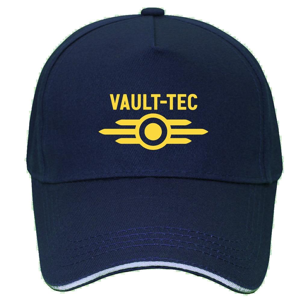 91530326MAC20BWG5P Games Vault Tec logo Gaming Video Game Fallout 2 3 4 Cap Baseball Games Unisex Hoed Vault-Tec Dames Unisex's Hip Hop Cap Hoeden 55CM-60CM