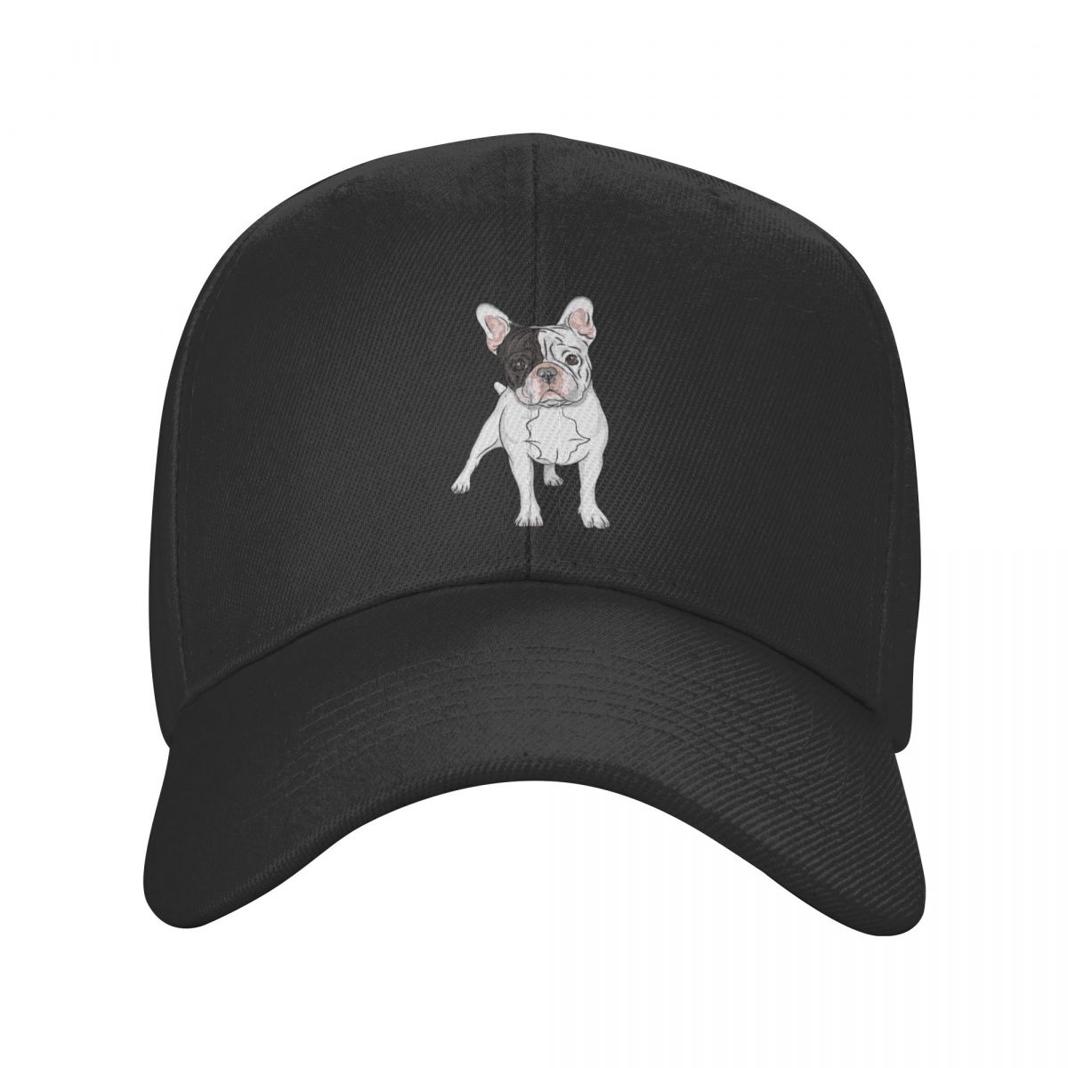 91440118MAC534JW32 Mode Franse Bulldog Baseball Cap Dames Unisex Op maat verstelbare Unisex Frenchie Hond Papa Hoed Zomer Snapback Caps Trucker Hoeden Adjustable Cap