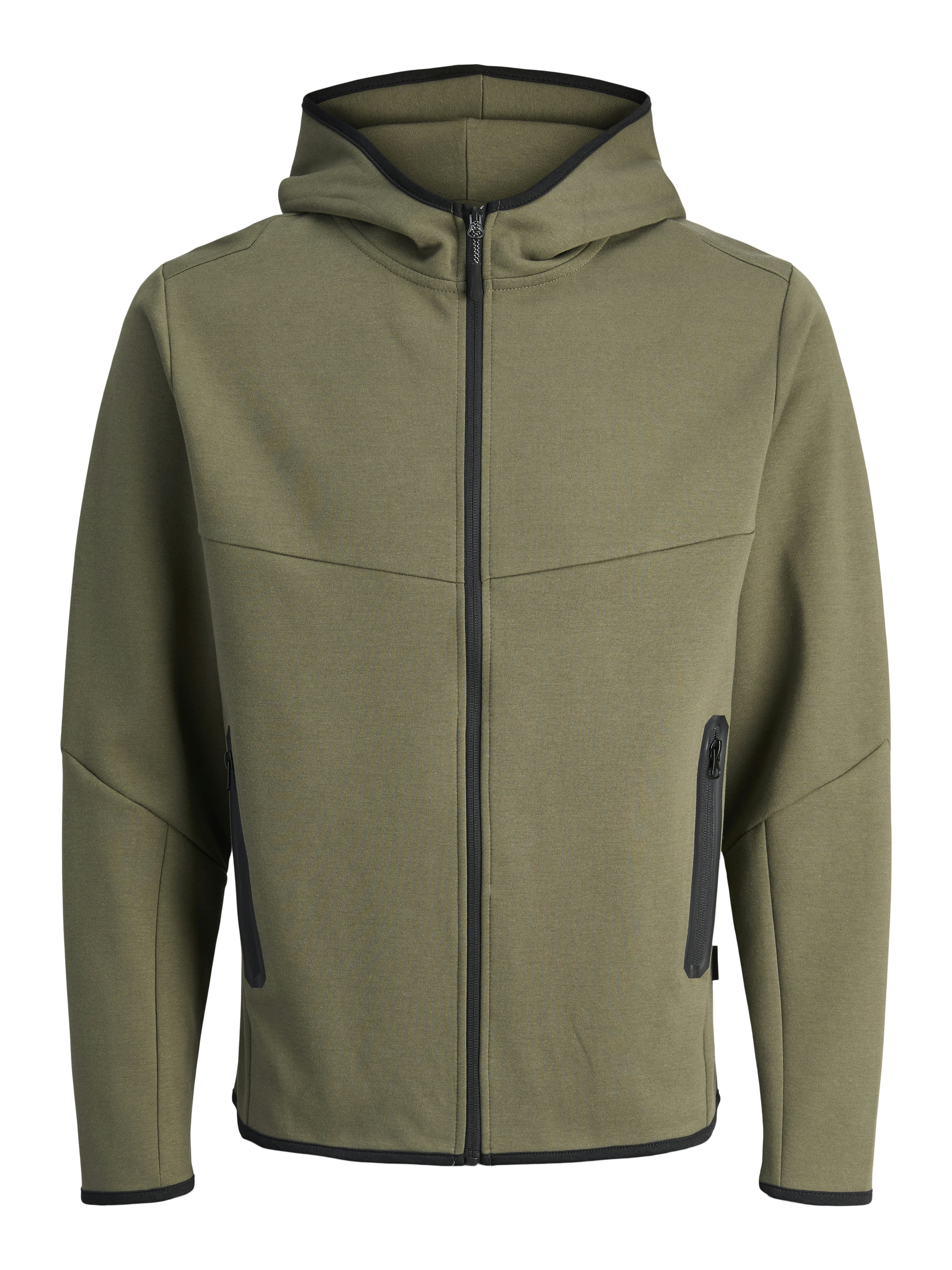 Capuchonsweatvest JCOFUSION SWEAT ZIP HOOD NOOS JNR