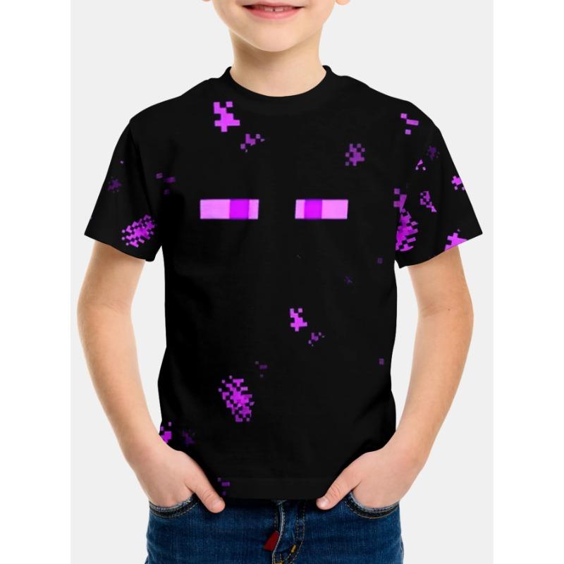 HerSight Kleding Kinder T-shirts voor kinderen Jongens Shirt Tops Kleding voor jongens Minion Kids Zomerkleding Kinder T-shirt Top 170