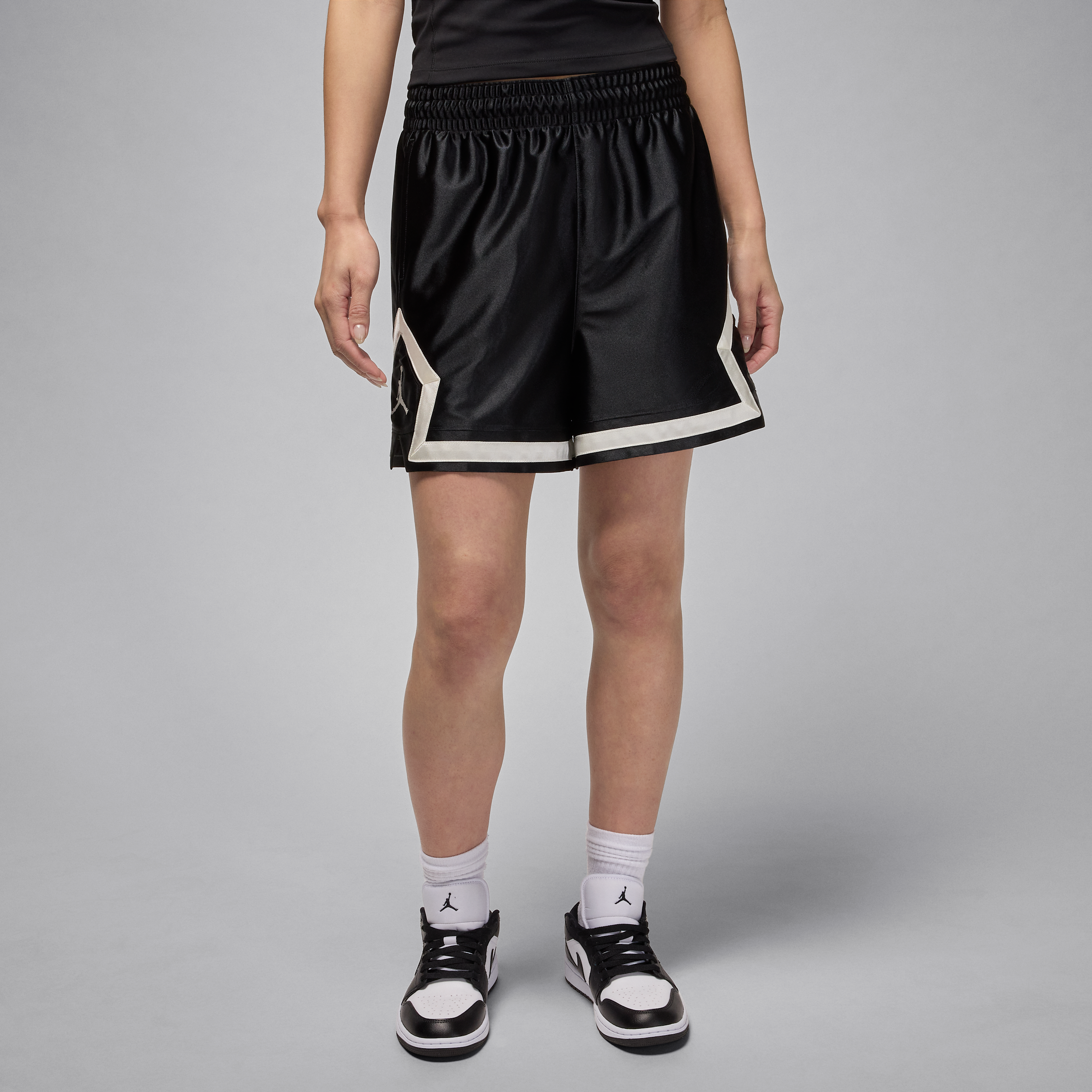 Jordan Sport Dri-FIT Diamond damesshorts (10 cm) - Zwart