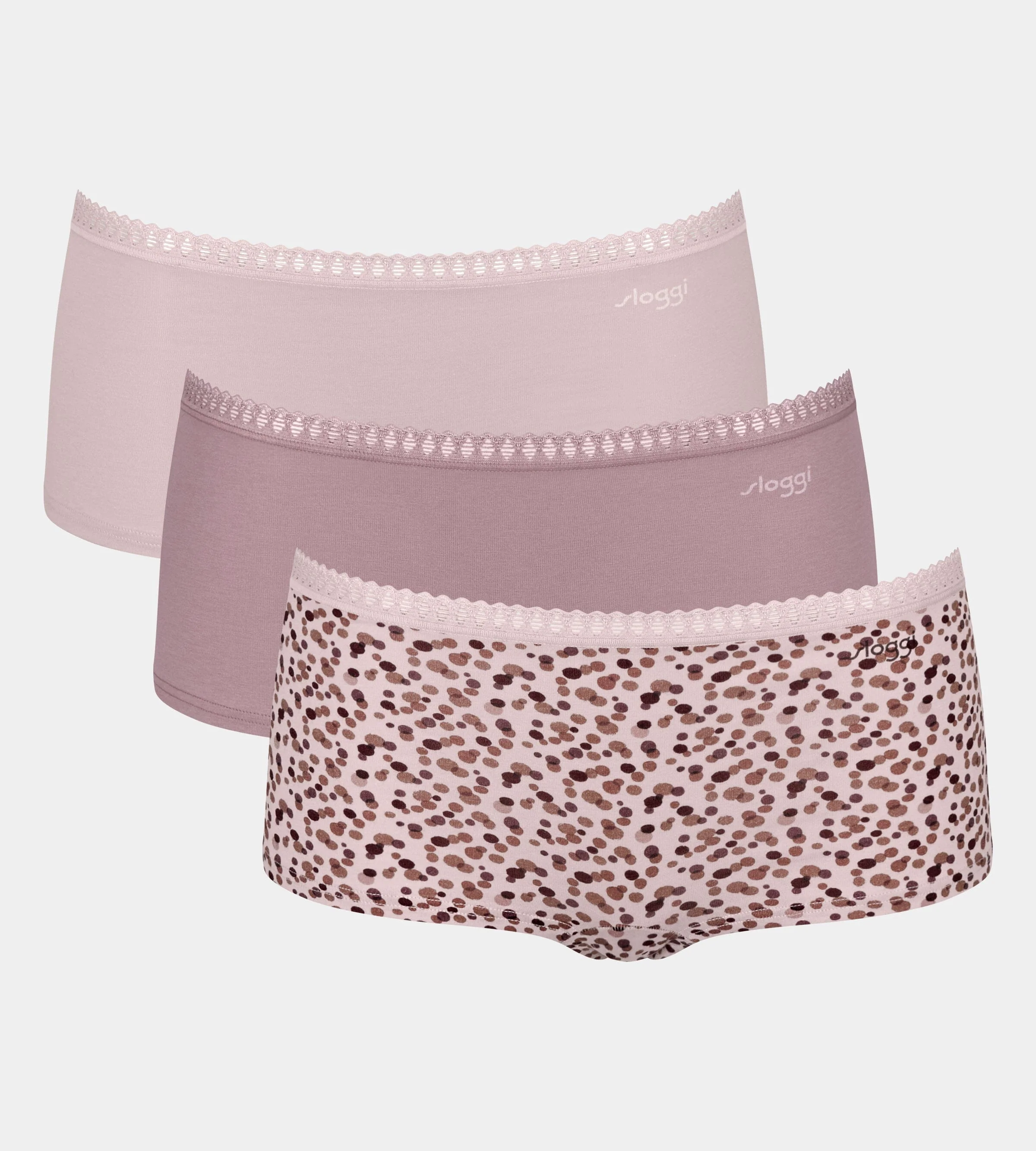 Sloggi Go crush short 3-pack v001 colour