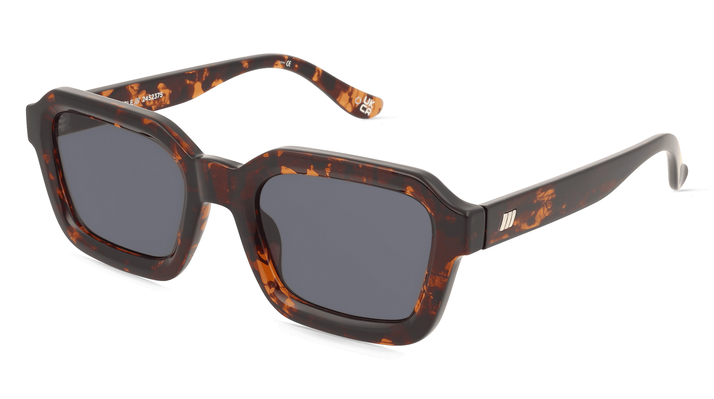 Le Specs IMPOSSIBLE Unisex Zonnebril, zwart bruin