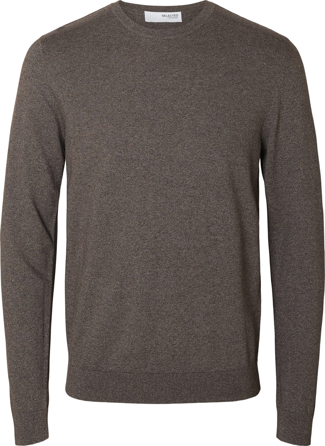 SELECTED HOMME Gebreide trui SLHBERG CREW NECK NOOS