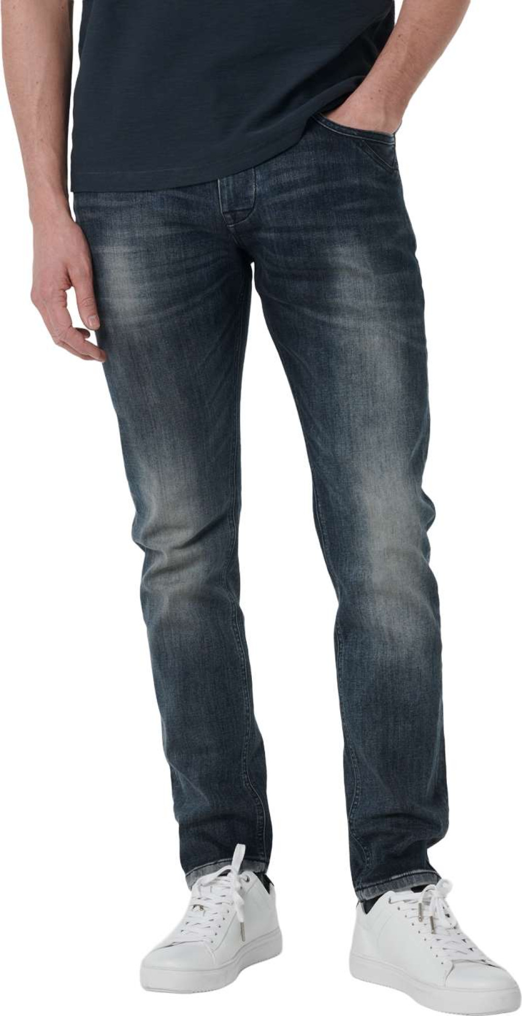No Excess Denim, tapered 712, grey, stretch grey denim