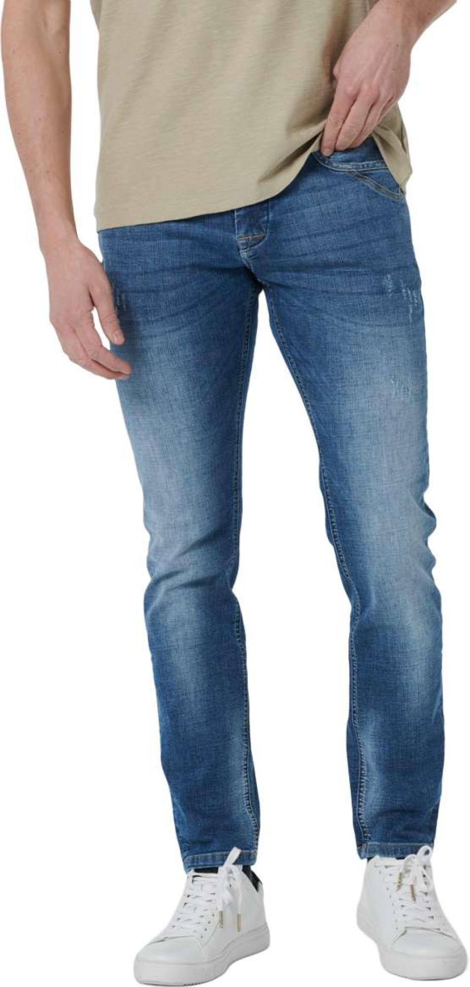 No Excess Denim, tapered 712, stretch denim