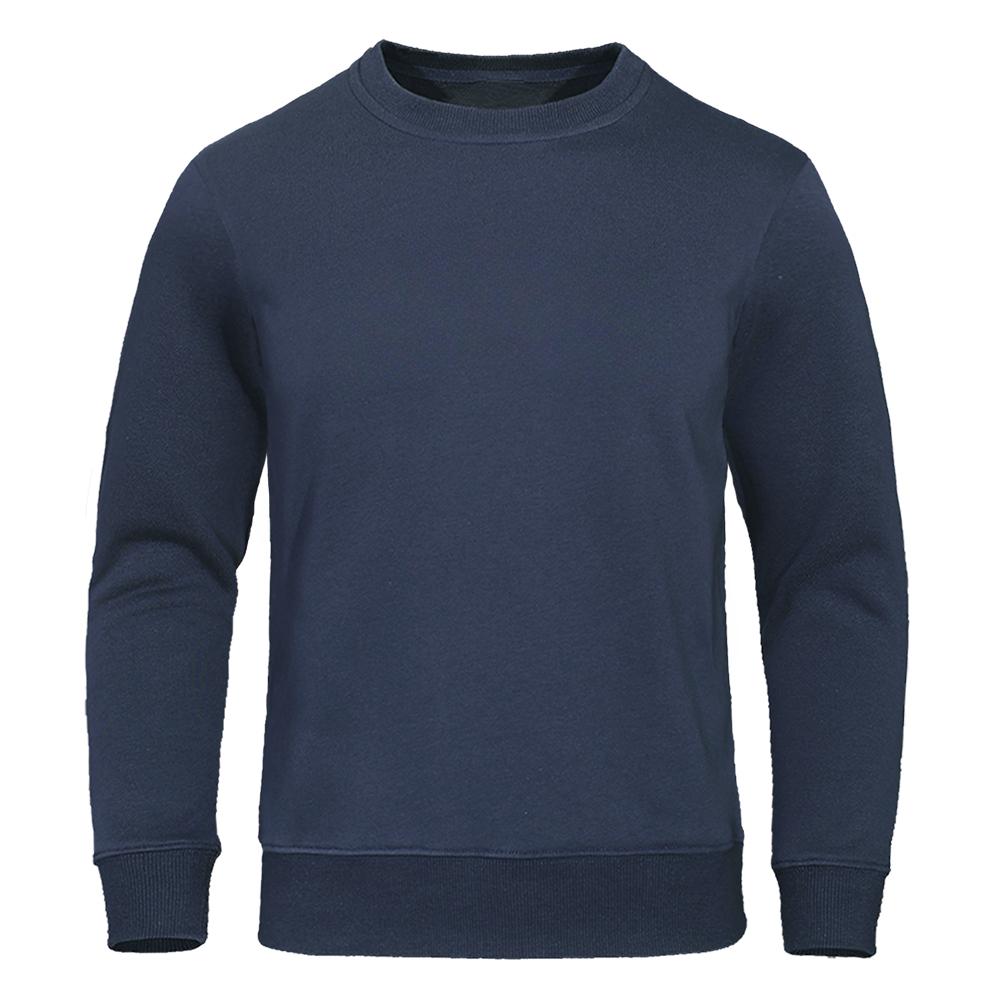 Luojin Modieuze, casual sport-persoonlijkheid, veelzijdige straatkleding-trui voor heren met ronde hals 3XL