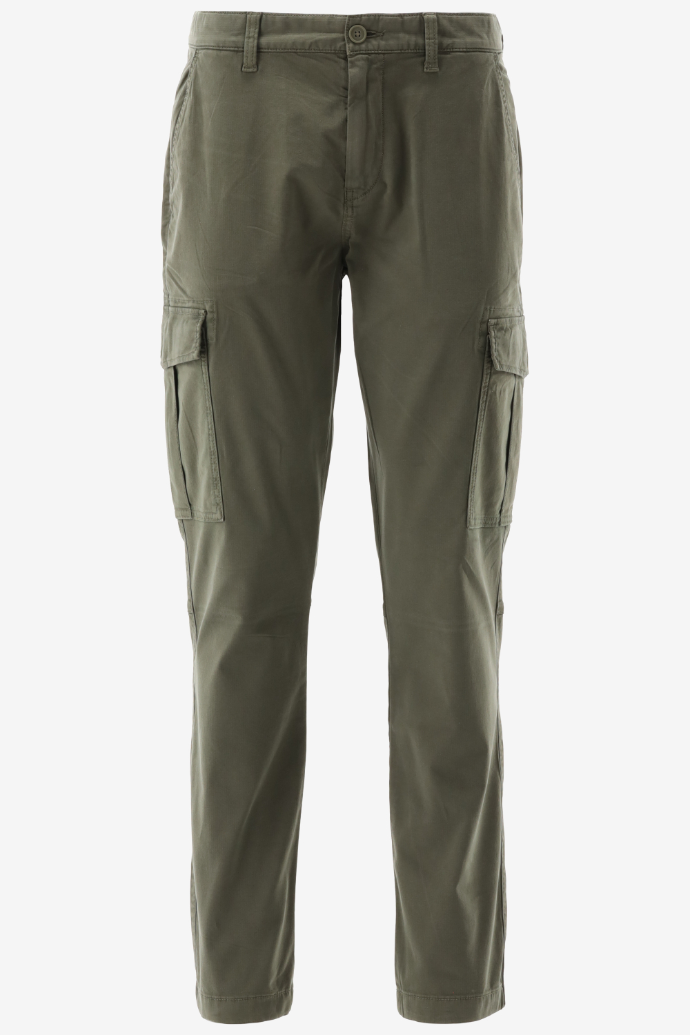 TOMMY JEANS Cargobroek TJM AUSTIN LIGHTWEIGHT CARGO met geborduurd merklogo boven de achterzak