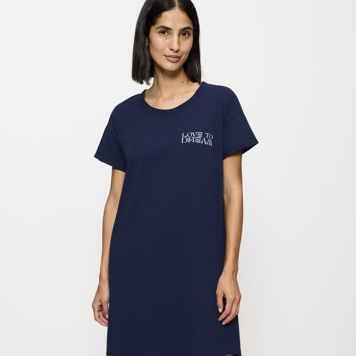 Triumph nachtjapon, blauw