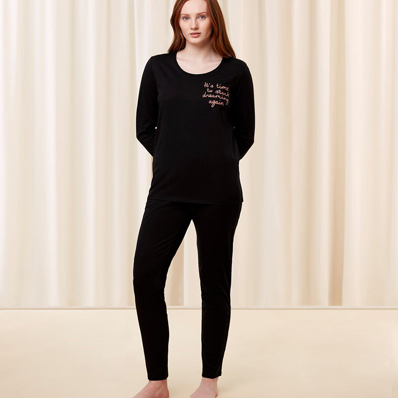 Triumph pyjama's, zwart