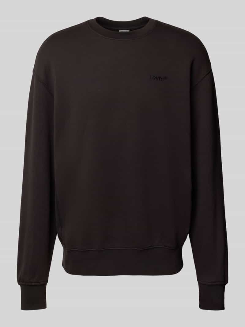 Levi's Sweatshirt AUTHENTIC CREW met geborduurd logo