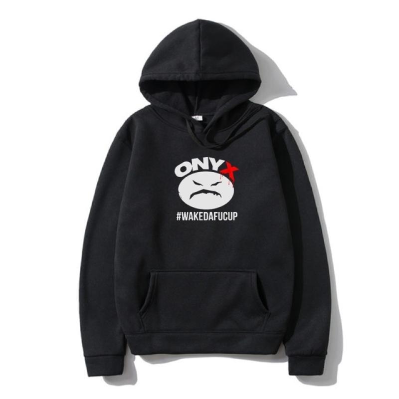 New Movement Hoody Nieuwe ONYX WAKEDAFUCUP Rap Hip Hop Muziek Heren Bovenkleding L zwart