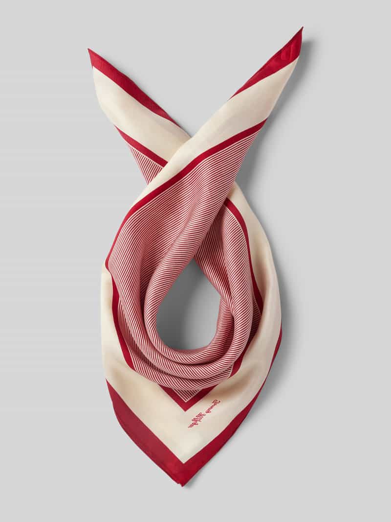 Tommy Hilfiger Modieus sjaaltje TH ELEVATED FLAG SILK SQUARE