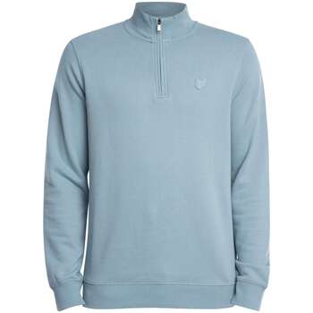 Lyle & Scott Sweater Lyle & Scott Superfijne kwartrits sweatshirt