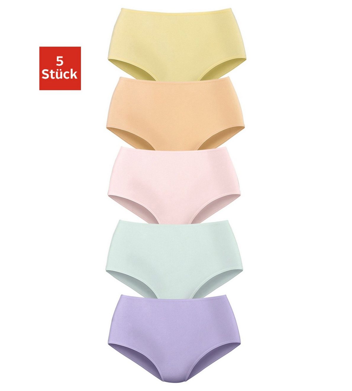 Petite fleur Tailleslip elastische katoenkwaliteit (5 stuks, Set van 5)