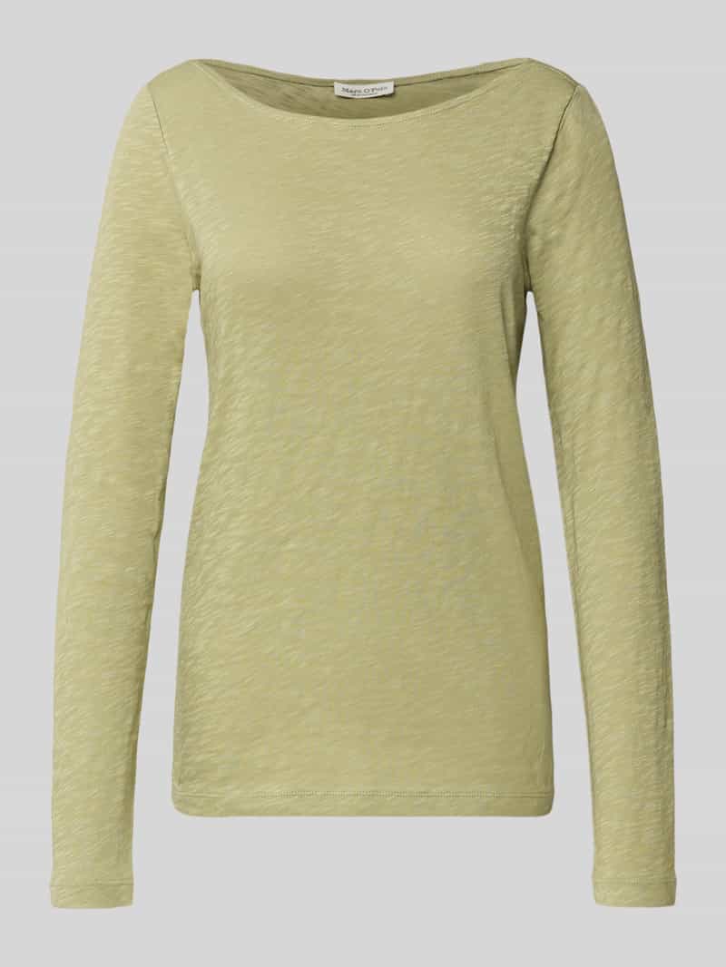 Marc O'Polo Shirt met lange mouwen met flammégaren-structuur