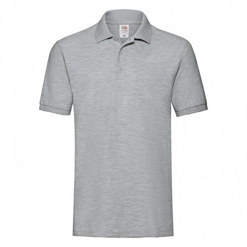 Fruit Of The Loom Mens Premium Heathered Polo Shirt XL