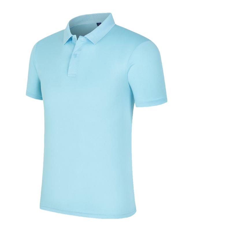 HerSight T-shirt met korte mouwen, poloshirt, effen kleur, sport, sneldrogend, zomerpoloshirts, herenkleding S