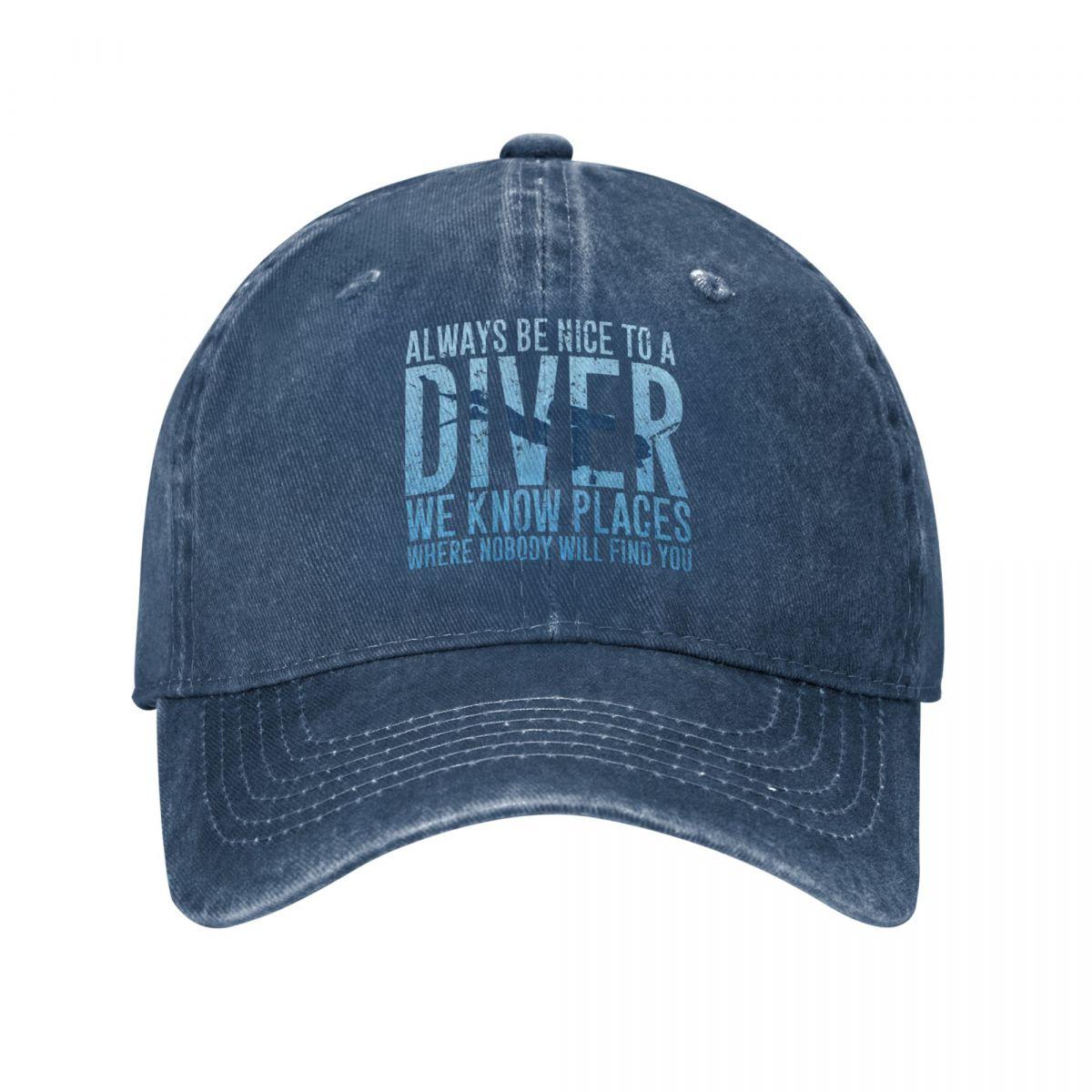 91421224MABN1UXM5T Duiken Lente Zomer Vizier Cap Volwassen Unisex Paardenstaart Baseball Cap Vintage Duiker Zonnehoed Katoen Casquette Gorras One Size