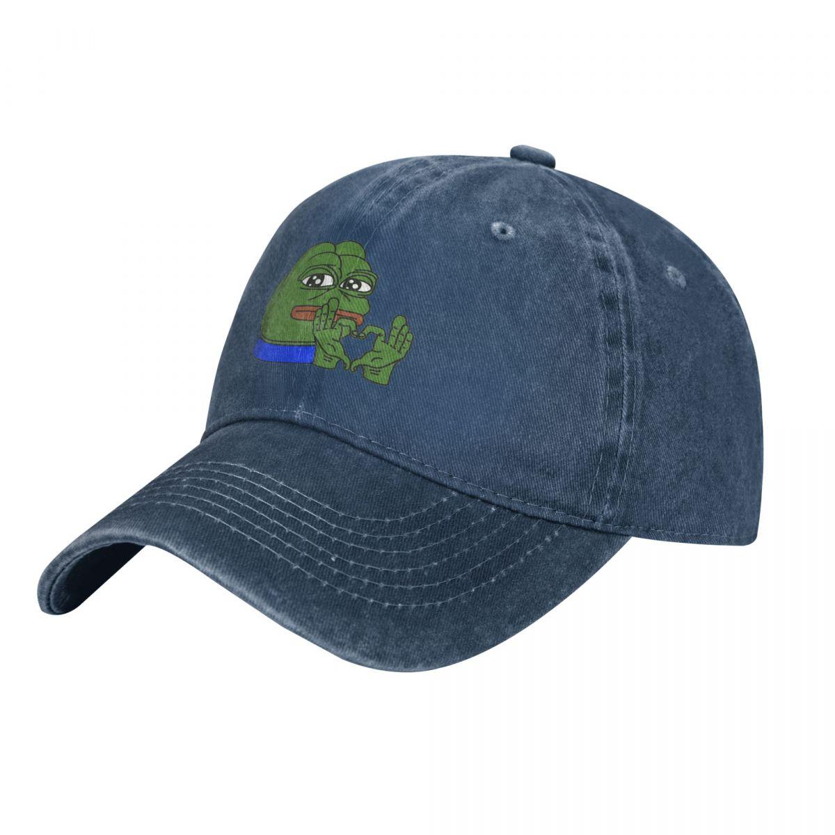 91530102MAC2AA7079 PEPE The Frog Heart Baseball Cap Zonnehoed Voor Kinderen Bergbeklimmen Dames Strand Outlet Heren