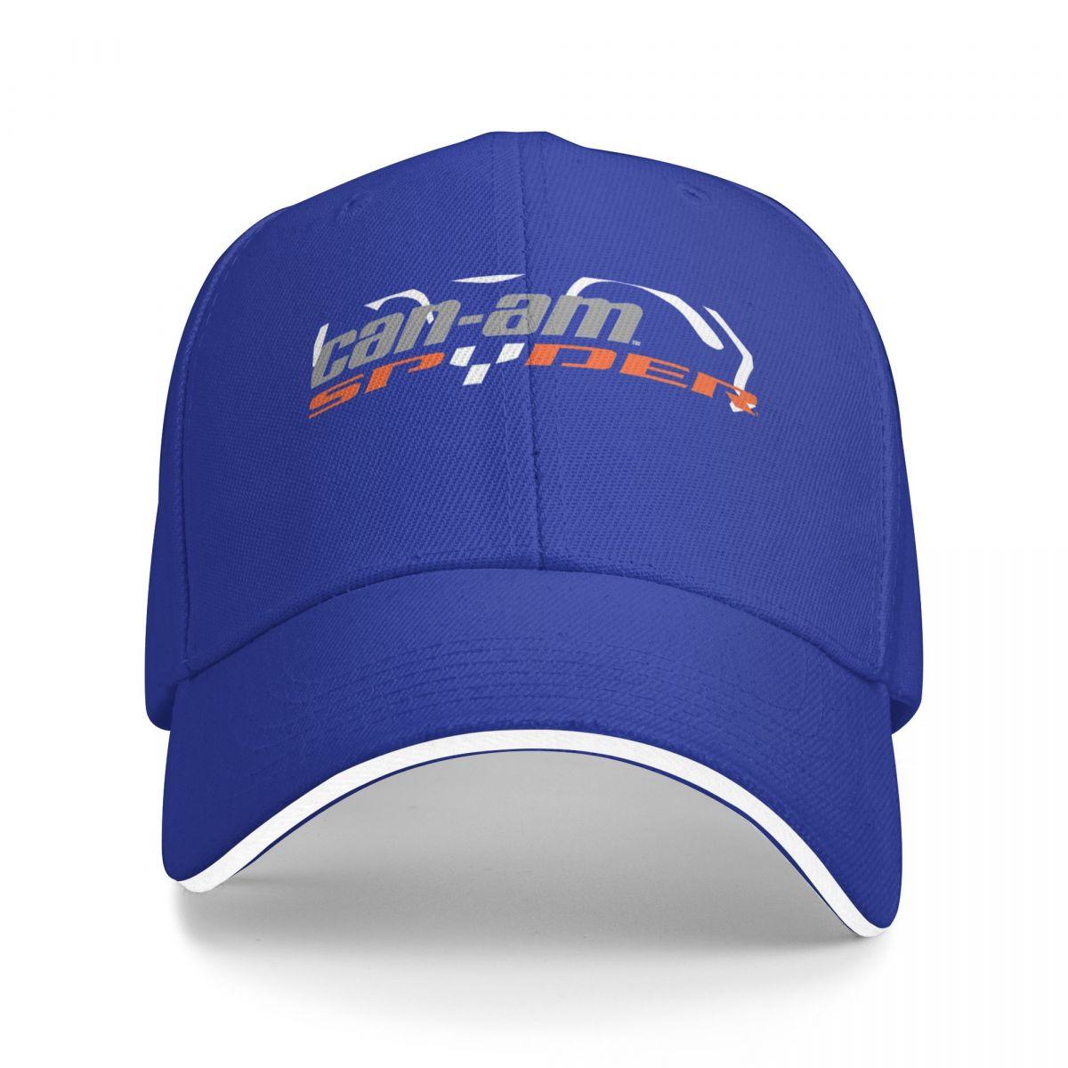 91530102MAC1PG27XM CAN AM SPYDER SILHOUETTE LOGO Klassieke Baseball Cap Hoed Thermische Vizier Mode Strand Wild Ball Hoed Hoeden Voor Unisex WoUnisex'S
