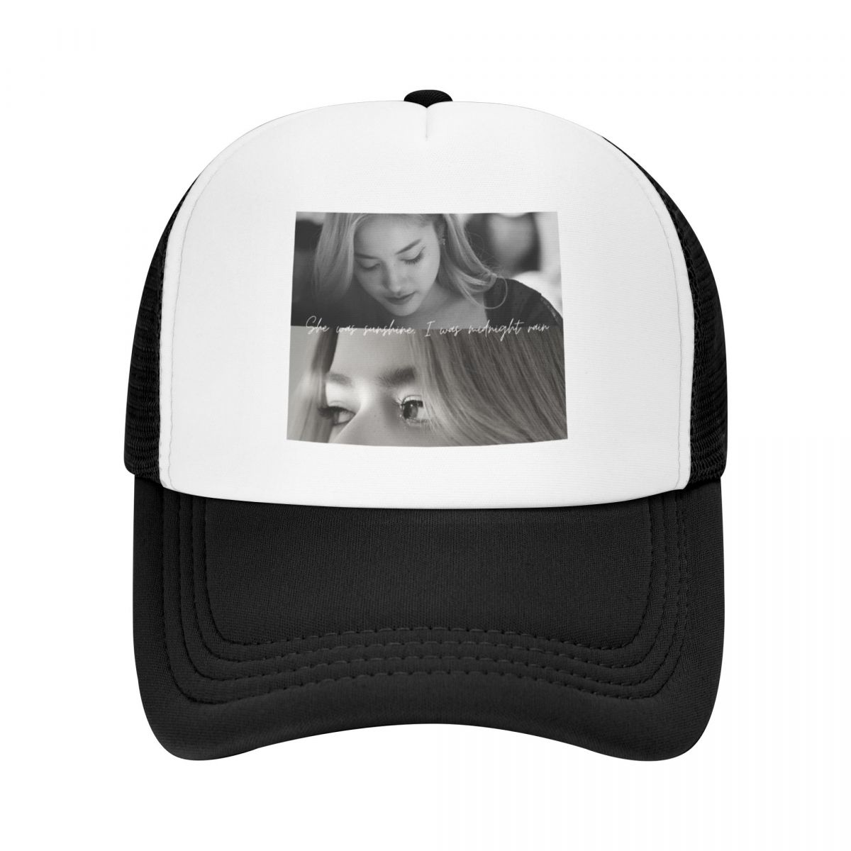 91530326MAC20BWG5P Middernachtregen - Freenbecky Baseball Cap Heren zwarte Hoed Voor Unisex Dames
