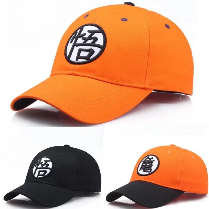 Kuake Duan Hoge kwaliteit merk anime snapback cap katoen baseball cap voor mannen vrouwen hiphop vader hoed bot WU ORANGE