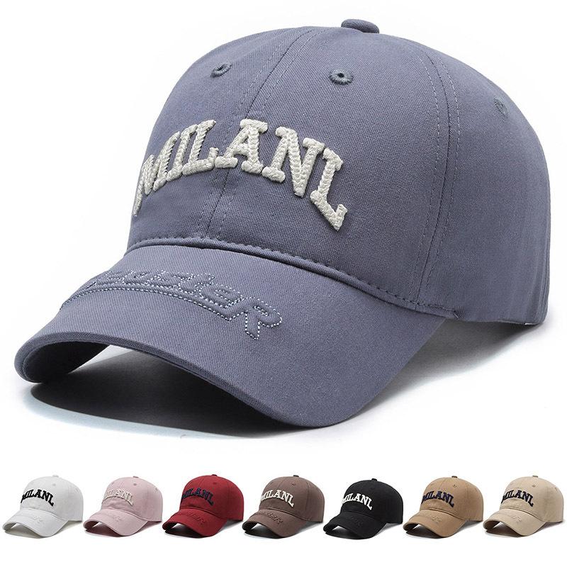 ONIHUA Vrouwen Baseball Cap Geborduurde Brief Zonnescherm Cap Paardenstaart Panama Cap Snapback Hoed Mannelijke Zonneklep Hoeden Golf Cap Piek Cap rood