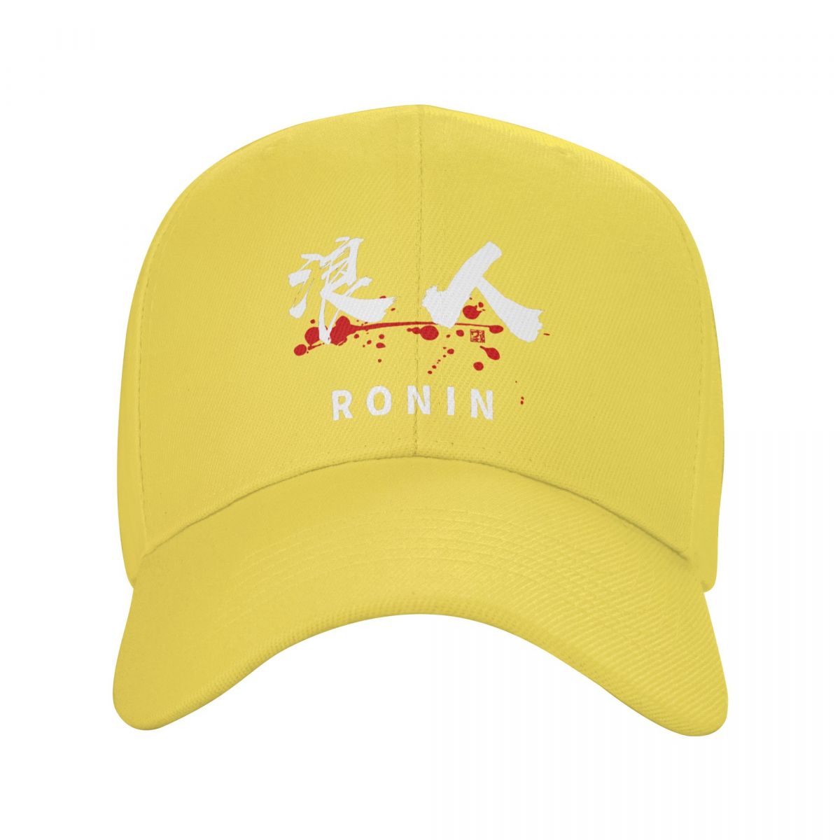 91460000MABYK9JE7A Punk Unisex Ronin Kanji symbool kalligrafie Baseball Cap volwassen Japanse Samurai verstelbare papa hoed Outdoor Snapback Caps Adjustable Cap