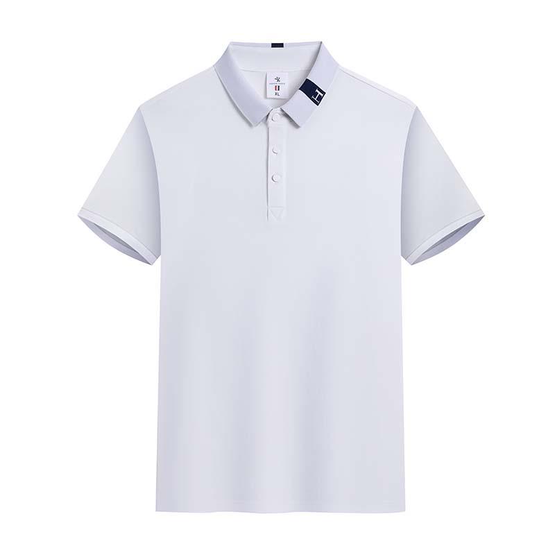 VantaGoods Poloshirt van 200 g ijszijdekatoen - korte mouwen, revers, snel drogend, zijdezacht, slijtvast, pillingvrij en kreukvrij. L