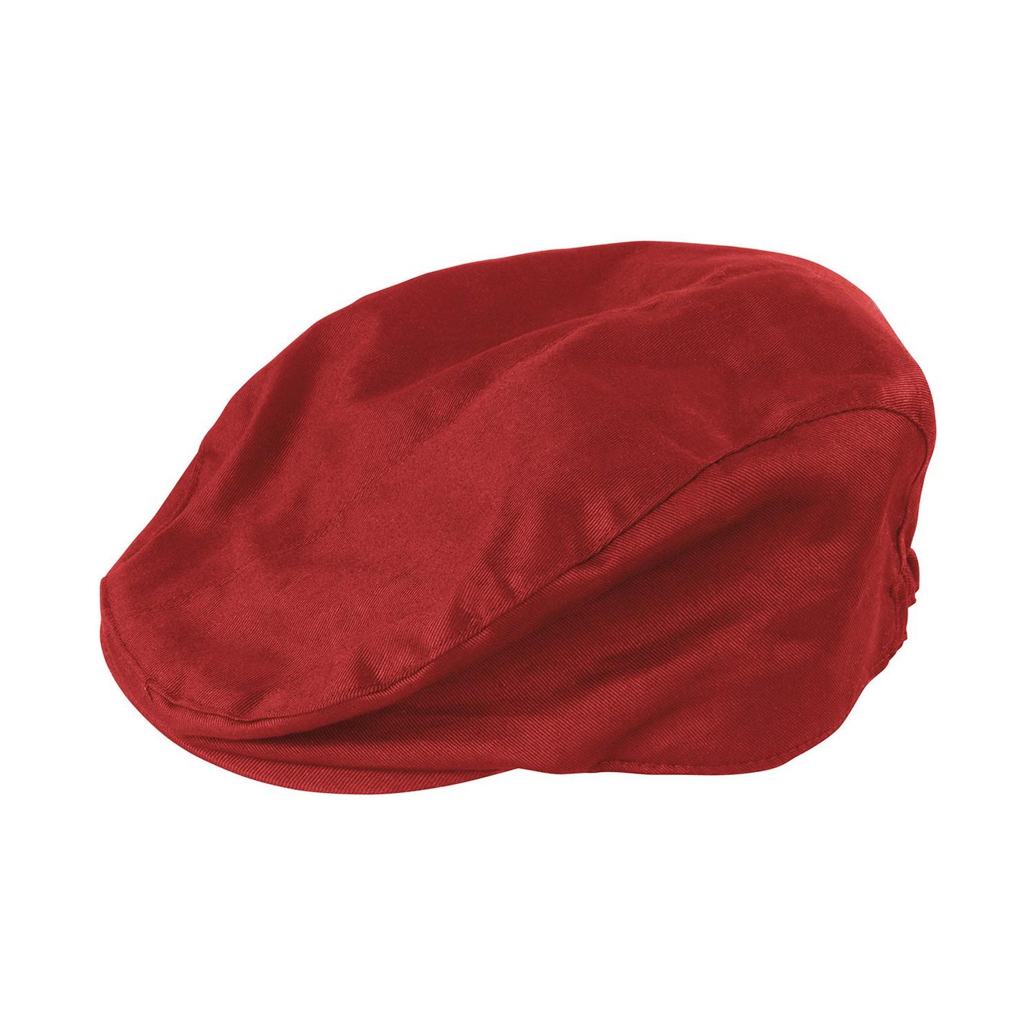 Result Headwear Resultaat Hoofddeksels Unisex Gatsby-pet voor volwassenen S-M rood