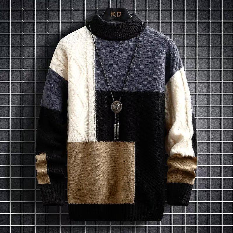 VantaGoods 2023 Heren Herfst/Winter Trendy Japans-Koreaanse Verdikte Steektrui 3XL